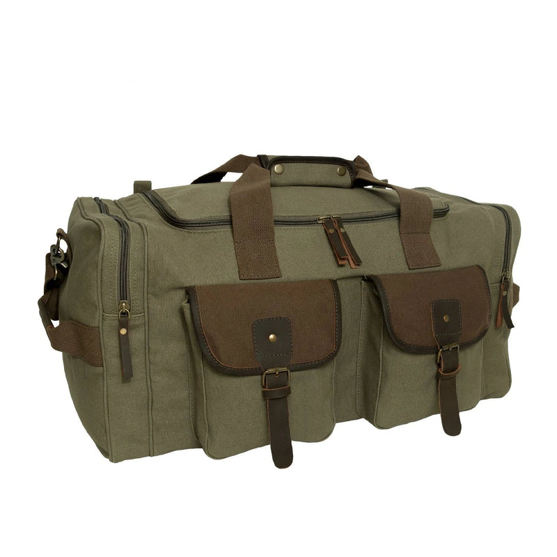 Rothco Long Journey Canvas Travel Bag - Olive Drab | Luminary Global