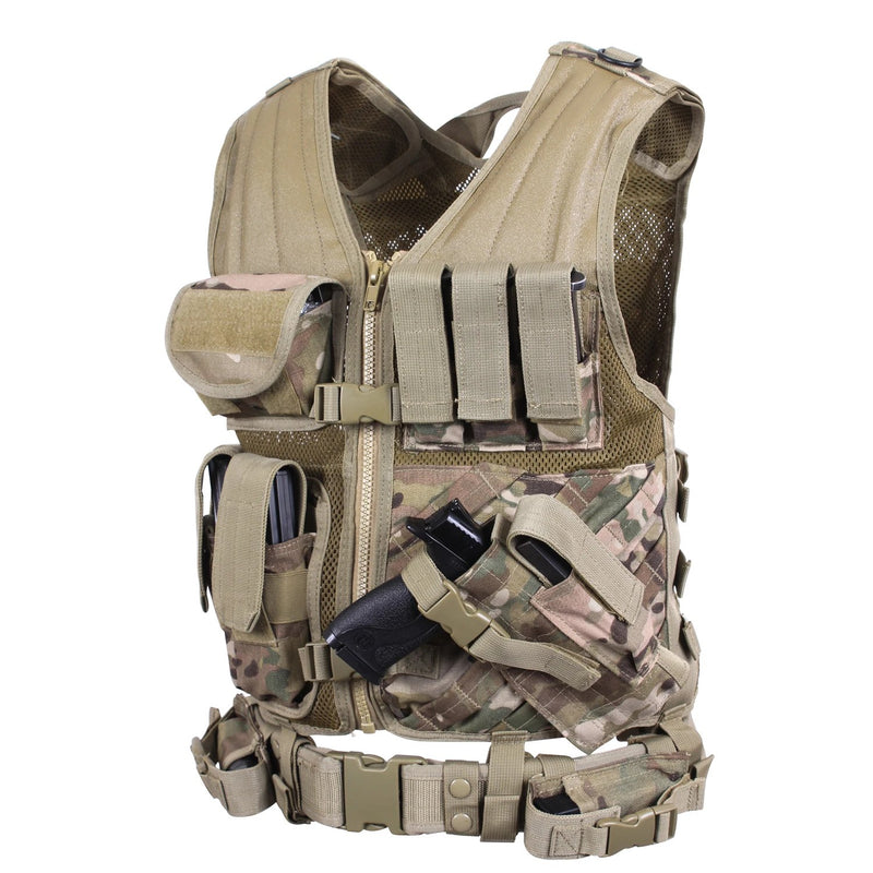 Rothco Cross Draw MOLLE Tactical Vest