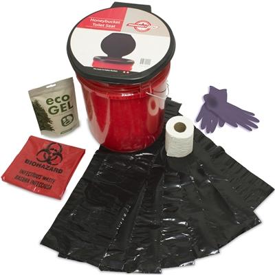 Honey Bucket-Complete Toilet Set - Emergency Zone