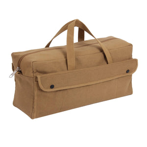 Rothco Canvas Jumbo Mechanic Tool Bag – Heavy-Duty Utility Organizer