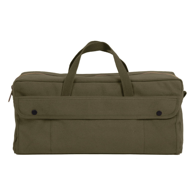 Rothco Canvas Jumbo Tool Bag with Brass Zipper