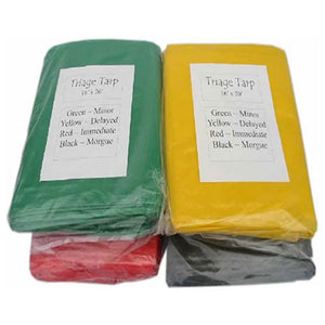 Mayday Triage Tarps Set of 4 (16 x 20)