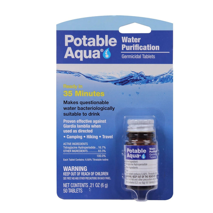 Potable Aqua Water Purification Tablets | Luminary Global
