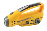 Rothco Solar Wind-Up Flashlight with Radio