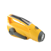 Rothco Solar Wind-Up Flashlight with Radio
