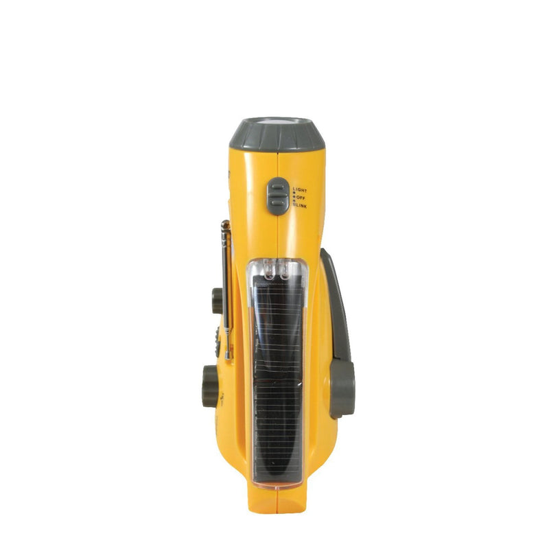 Rothco Solar Wind-Up Flashlight with Radio