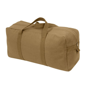 Rothco Canvas Tanker Style Tool Bag – Heavy-Duty Wide-Mouth Mechanics Bag