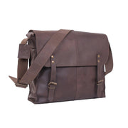 Rothco Brown Leather Medic Bag – Vintage Shoulder Bag Everyday Utility