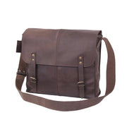 Rothco Brown Leather Medic Bag – Vintage Shoulder Bag Everyday Utility