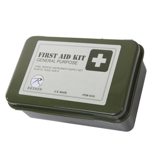 Rothco General Purpose First Aid Kit – Waterproof Hard Case (Made in USA)