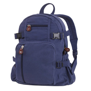 Rothco Vintage Canvas Compact Backpack | 24L Daily & Travel Pack