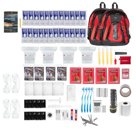 Emergency Zone Essentials Deluxe 72-Hour Kit (4-Person)