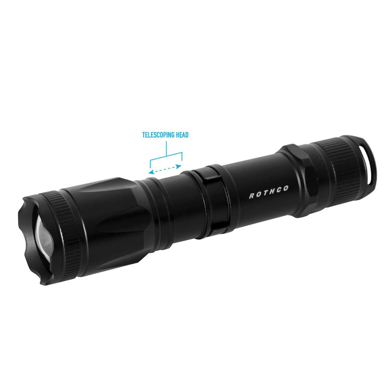 Rothco 10-Watt CREE Flashlight | 800 Lumen Tactical Light