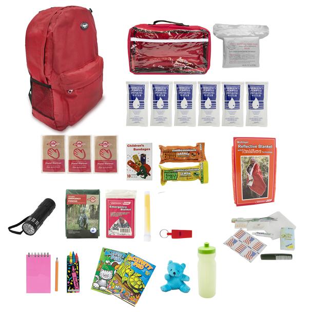 Emergency Zone Keep-Me-Safe Children's Survival Kit | 72-Hour