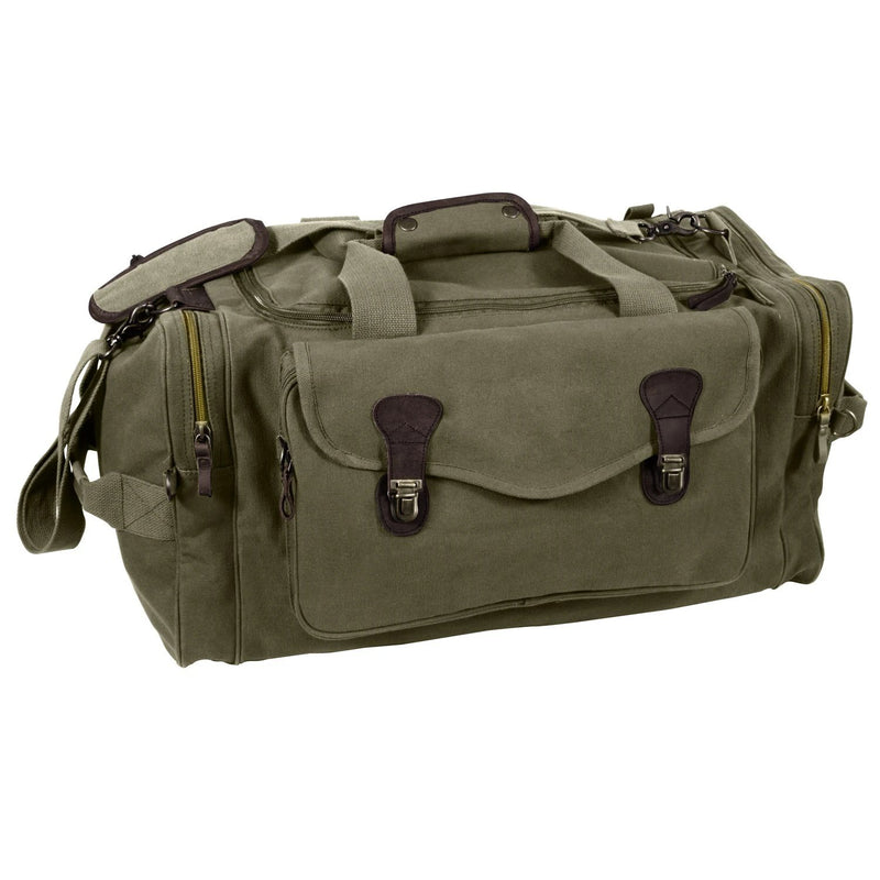 Rothco Canvas Long Weekend Bag | Heavyweight Travel Duffle
