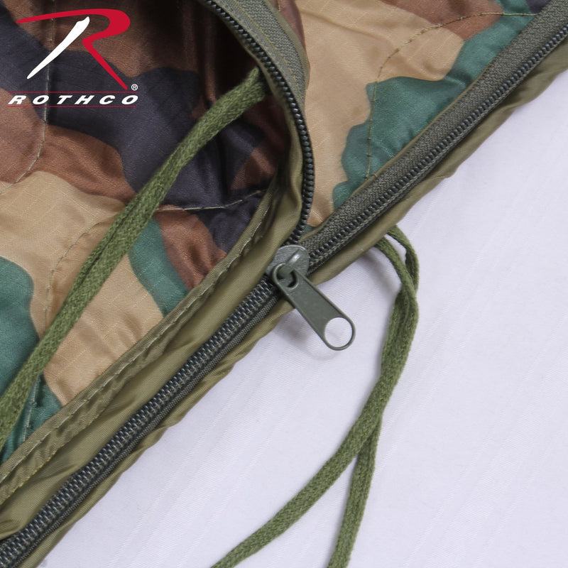 Rothco GI Type Rip Stop Poncho Liner with Zipper