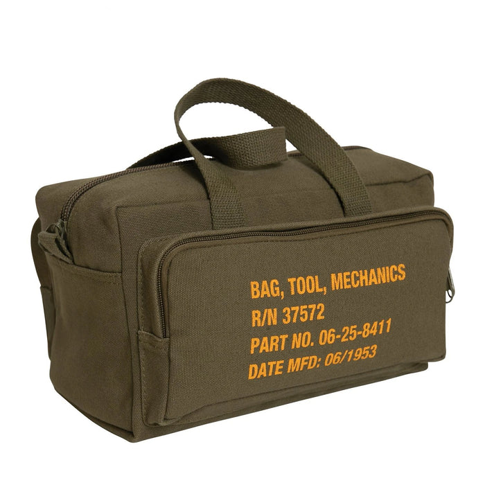 Rothco G.I. Type Zipper Pocket Mechanics Tool Bag With Military Stencil | Luminary Global