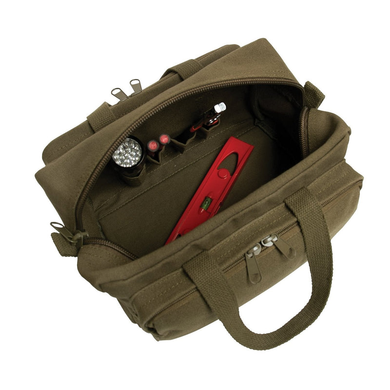 Rothco G.I. Type Zipper Pocket Mechanics Tool Bag With Military Stencil