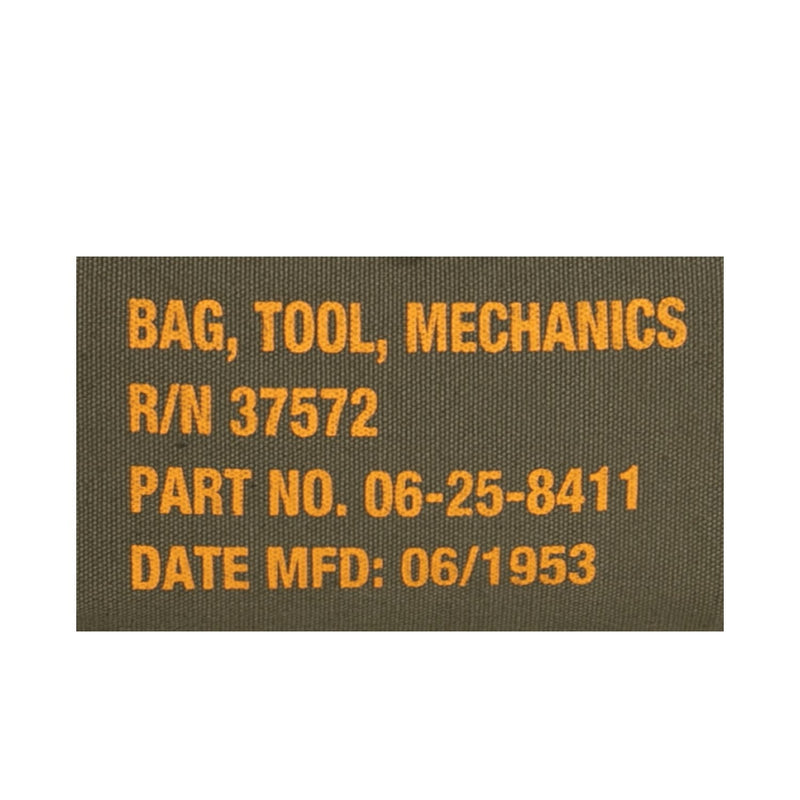 Rothco G.I. Type Zipper Pocket Mechanics Tool Bag With Military Stencil