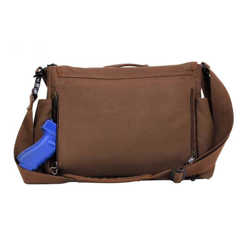 Rothco Concealed Carry Messenger Bag | Heavyweight Canvas CCW