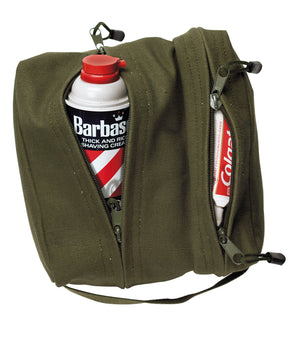 Rothco Canvas Dual Compartment Travel Kit - Toiletry Bag