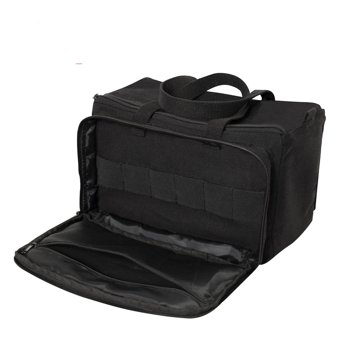 Rothco Canvas Tactical Shooting Range Bag - Black