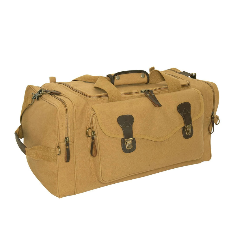 Rothco Canvas Long Weekend Bag | Heavyweight Travel Duffle