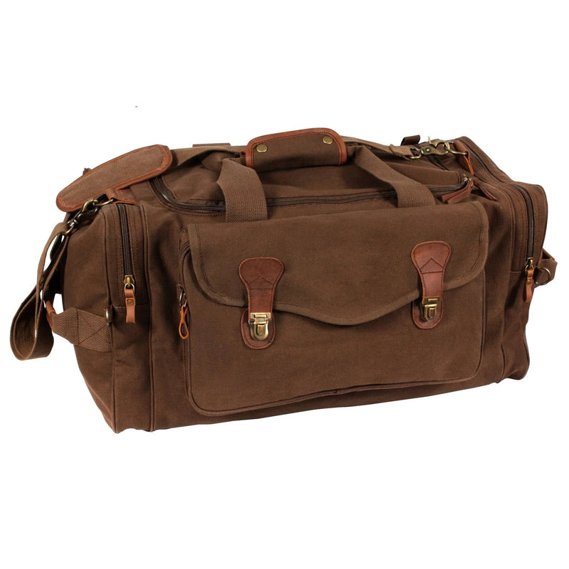 Rothco Canvas Long Weekend Bag | Heavyweight Travel Duffle