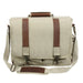 Rothco Vintage Canvas Pathfinder Laptop Bag With Leather Accents | Luminary Global