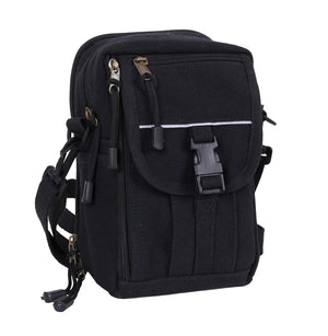 Rothco Heavyweight Canvas Classic Passport Travel Pouch – Organizer Shoulder Bag