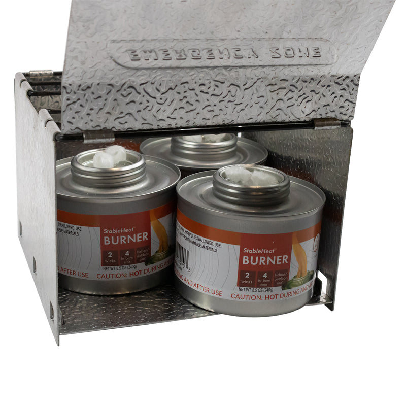 New & Improved Emergency StableHeat Fuel Storage Set