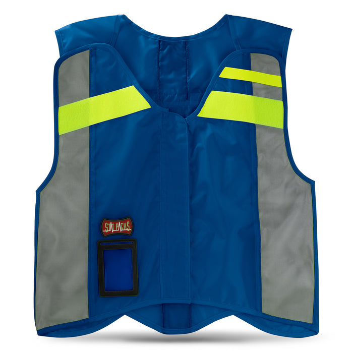 StatPacks G3 ANSI Blue Standard Hi-Visibility Safety Vest - Luminary Global