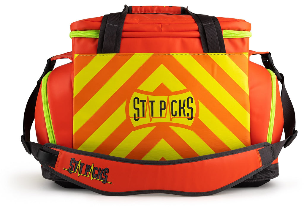 StatPacks G4 Retro Shoulder Pack Red/Yellow - Luminary Global