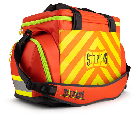 StatPacks G4 Retro Shoulder Pack Red/Yellow - Luminary Global