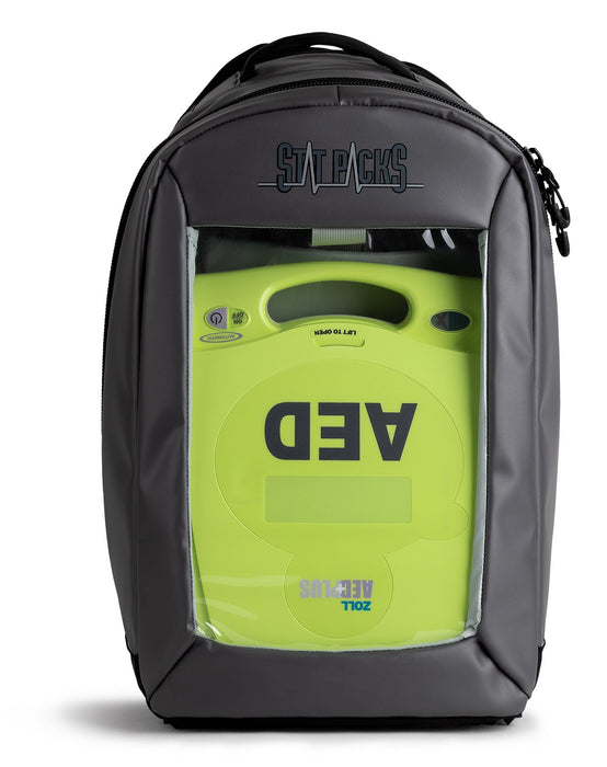 StatPacks G4 ViVo AED O2 Sling Bag - Black Gun Metal Luminary Global