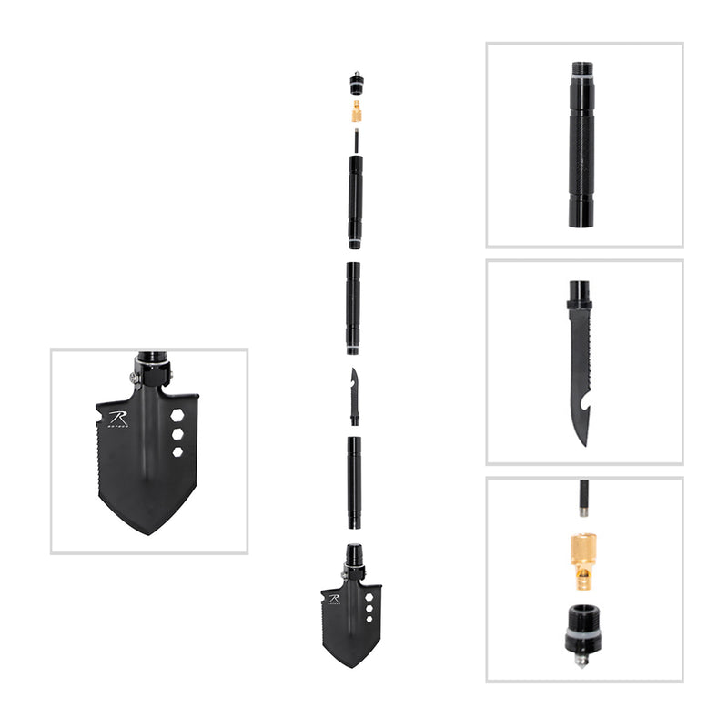 Rothco Steel Multi-Tool Survival Shovel