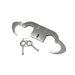 Rothco Steel Nickel Plated Thumbcuffs Single and Double Lock Mechanism