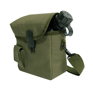 Rothco MOLLE 2 QT Bladder Canteen Cover – Insulated Tactical Hydration