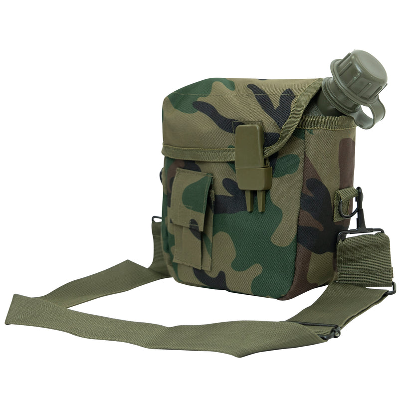 Rothco G.I. Type Enhanced Nylon 2qt. Bladder Canteen Cover