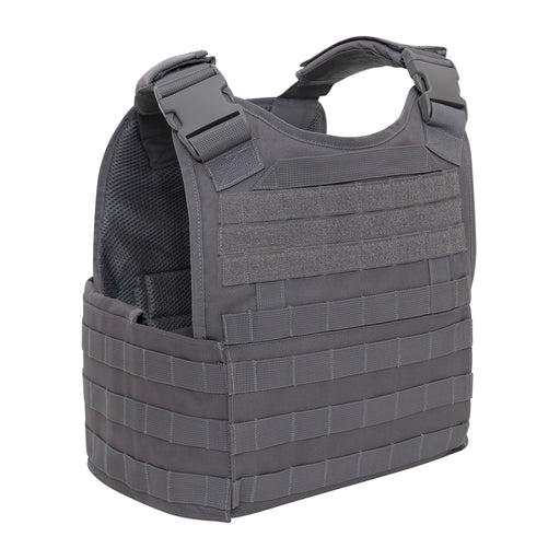 Grey Rothco MOLLE Plate Carrier Vest
