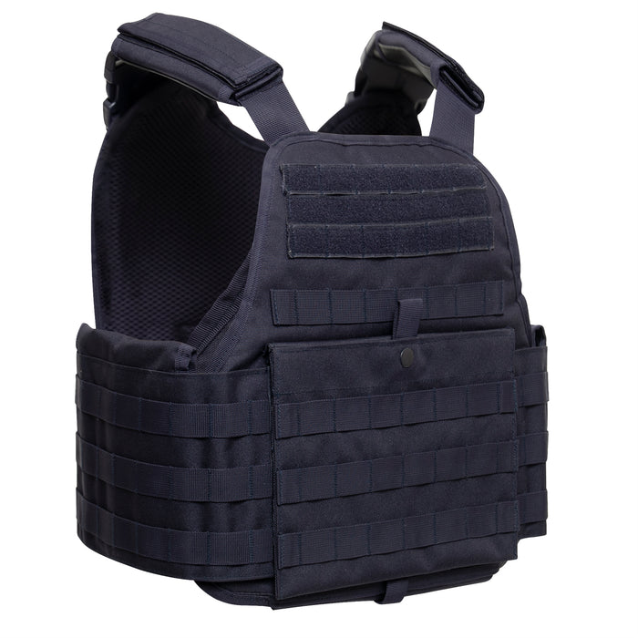 Rothco MOLLE Plate Carrier Vest Midnight Navy Blue