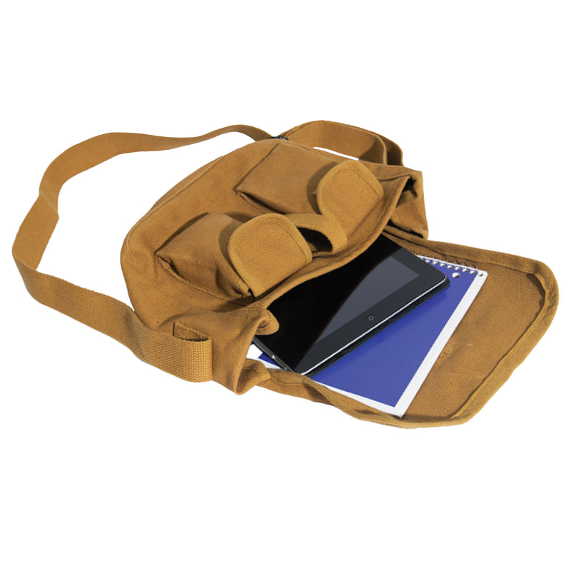 Rothco Canvas Ammo Shoulder Bag – EDC Crossbody with Adjustable Strap