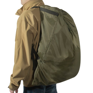Rothco Packable Laundry Bag Backpack – Water-Resistant Hands-Free Travel Bag