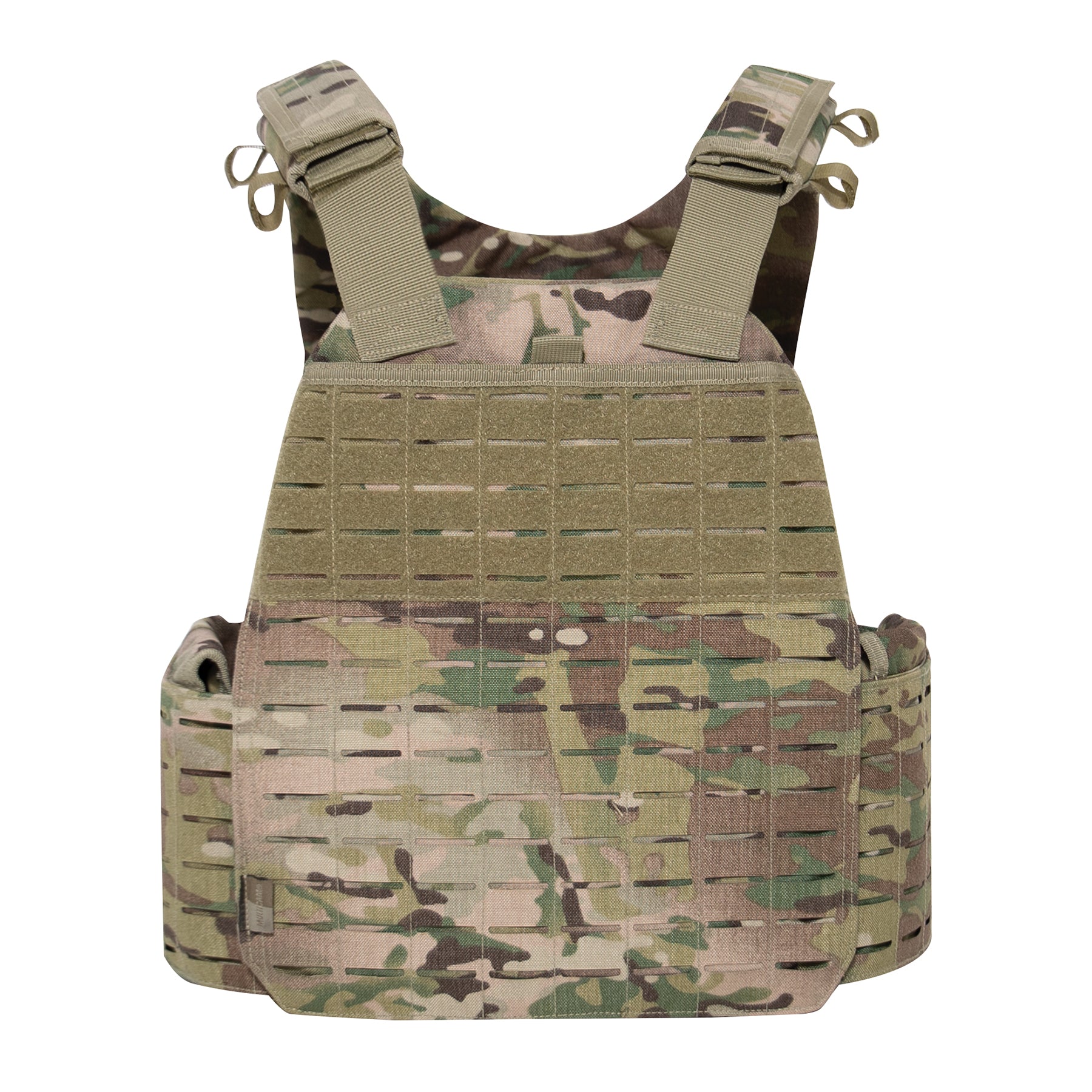 Rothco Laser Cut MOLLE Plate Carrier Vest – Lightweight Tactical