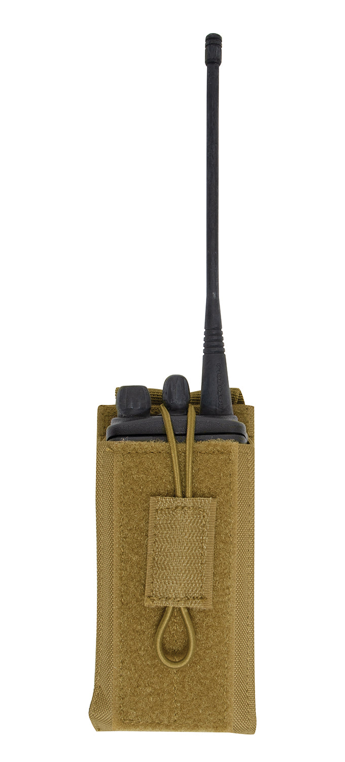 Rothco MOLLE Universal Radio Pouch Coyote Brown
