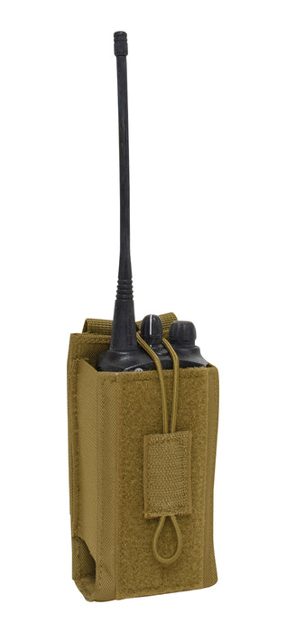 Rothco MOLLE Universal Radio Pouch Coyote Brown