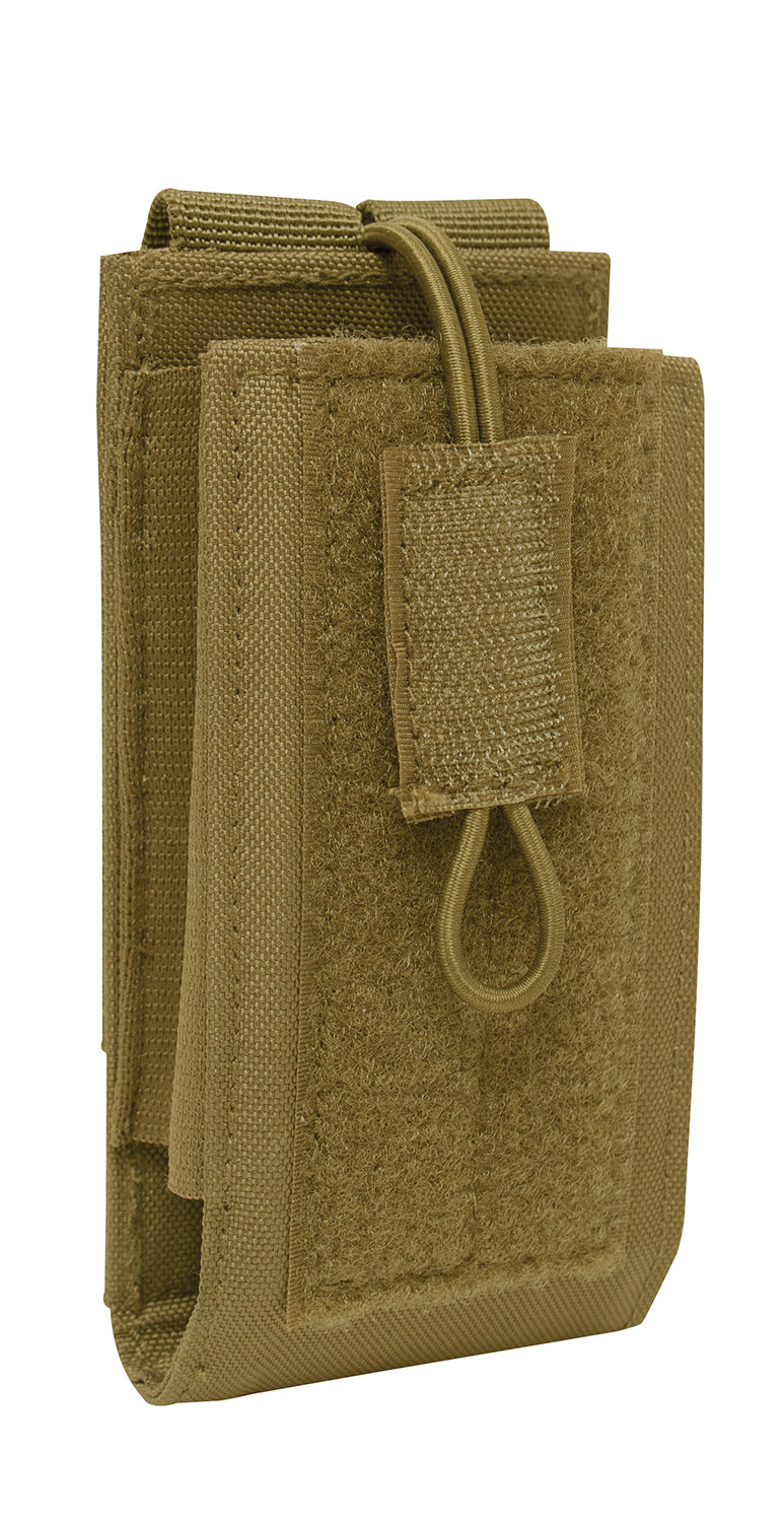 Rothco MOLLE Universal Radio Pouch Coyote Brown