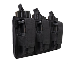 Rothco MOLLE Triple Kangaroo Mag Pouch – Rifle & Pistol Combo