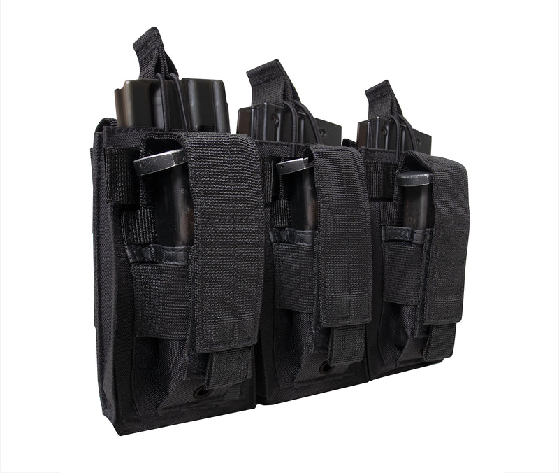 Rothco MOLLE Triple Kangaroo Rifle and Pistol Mag Pouch