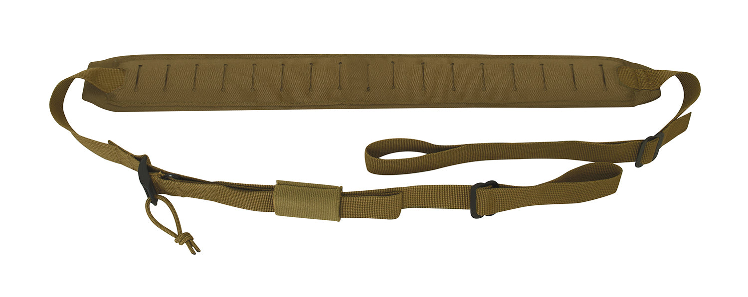 Rothco Laser Cut MOLLE 2-Point Padded Rifle Sling
